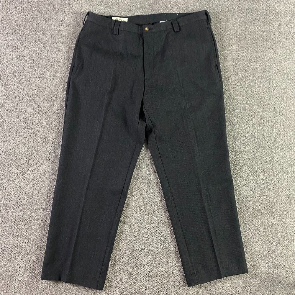 NWT Orvis Washable Wool Twill Pants Men's Size 40 Cotton Charcoal